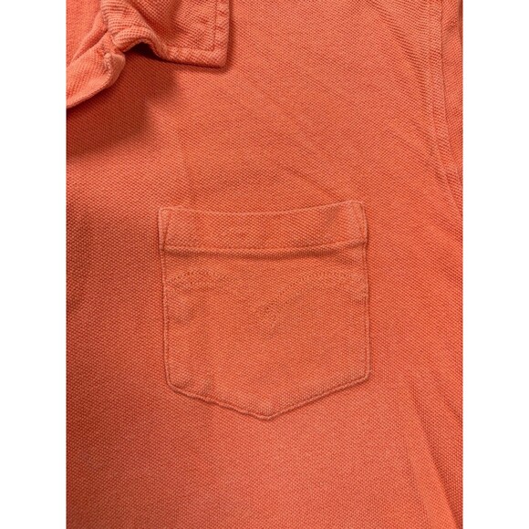 Levis Men’s Peach Orange Collared Pocket Polo 100% Cotton size XL - Picture 3 of 5